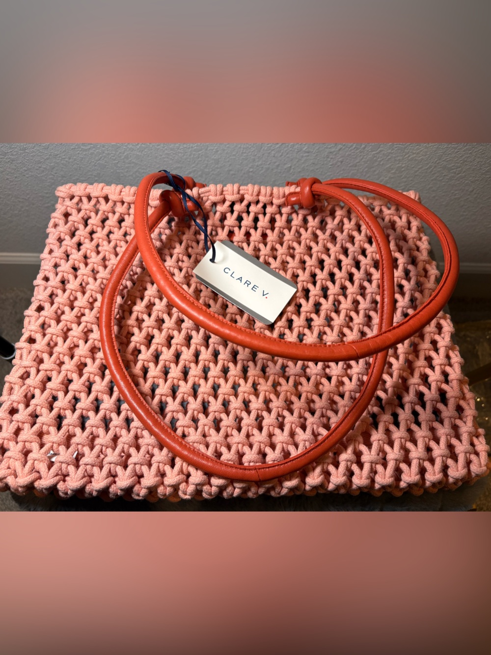 Clare V Sandy Tote in Blush